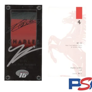 Charles Leclerc Signed 2024 F1 Race Used Bodywork Ferrari SF-24 PSA AUTO #16