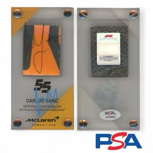 Carlos Sainz Signed 2019 F1 Race Used Bodywork #55 McLaren MCL34 PSA AUTO