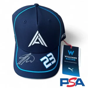Alex Albon Signed Official Puma F1 Williams Racing #23 Hat Cap PSA AUTO