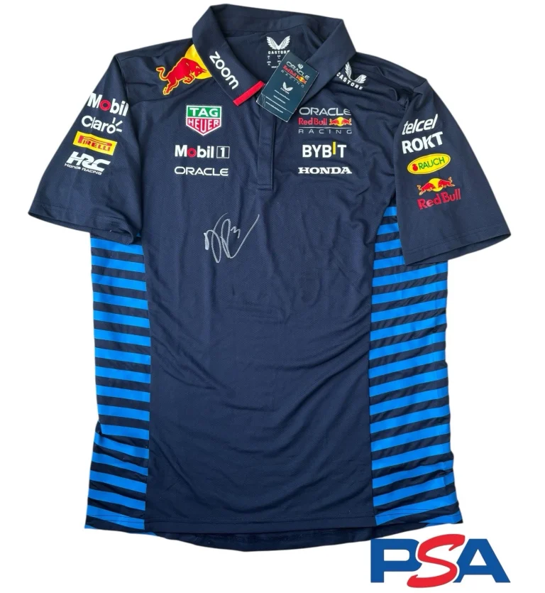 Daniel Ricciardo Signed F1 Oracle Red Bull Racing Polo Shirt PSA AUTO #3