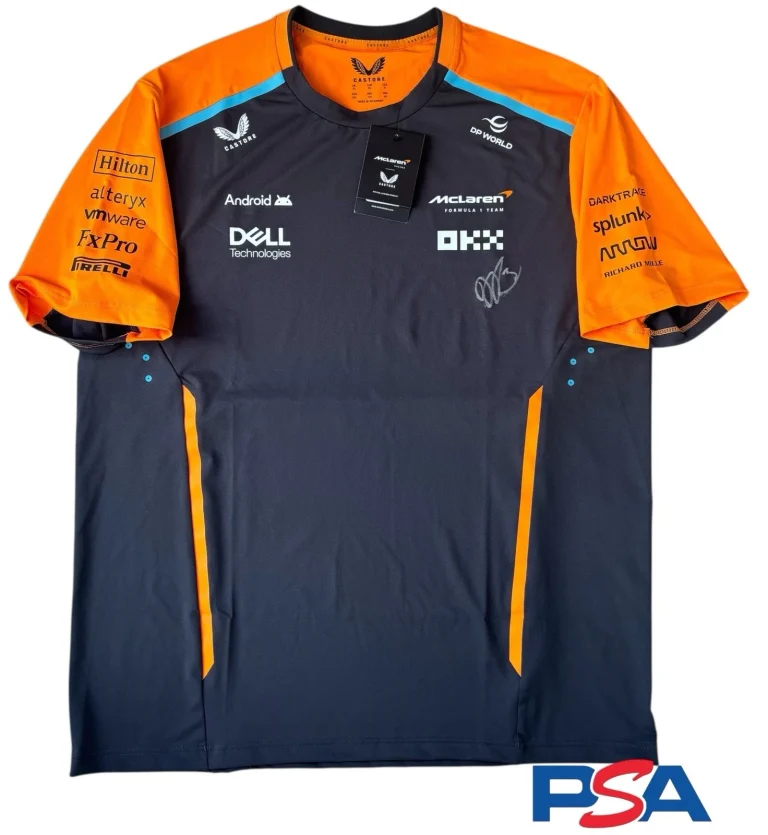 Daniel Ricciardo Signed F1 McLaren Formula One Team Racing Shirt PSA AUTO #3