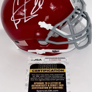 Cris Carter Signed Autographed Ohio State Buckeyes Mini Helmet JSA COA