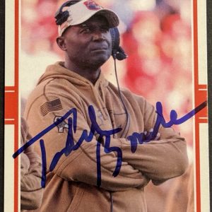 Todd Bowles Signed Autographed Custom Tampa Bay Buccaneers Card BAS Beckett