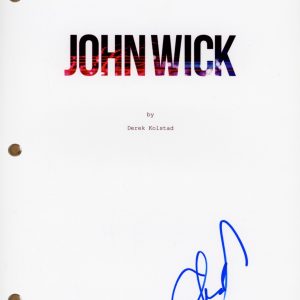 Chad Stahelski "John Wick" Signed Autograph Movie Script Full Screenplay ACOA