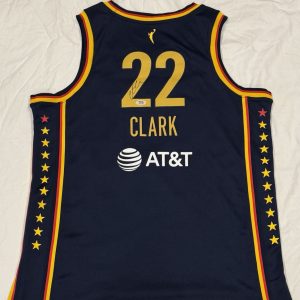 Caitlin Clark Signed Autographed Indiana Fever Blue Jersey PSA/DNA COA