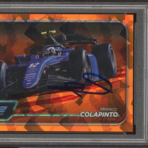 2024 Topps Chrome F1 #96 Franco Colapinto Orange Sapphire /25 PSA AUTO 10 RC