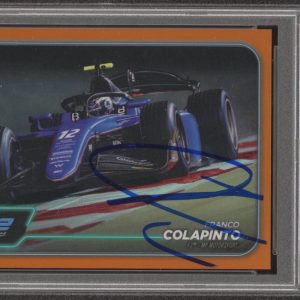 2024 Topps Chrome F1 #96 Franco Colapinto Orange Refractor /25 PSA AUTO 9 RC