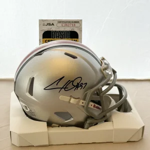 Cameron Cam Heyward Steelers signed Ohio State Buckeyes mini helmet JSA