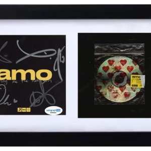 Bring Me the Horizon Signed Autograph Amo CD Framed Oli Sykes Band x5 BMTH ACOA