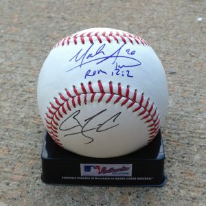 Astros MARK APPEL & CARLOS CORREA Signed Autographed Baseball PROOF! #1 PICKS
