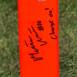 UCF Knights #10 MCKENZIE MILTON Signed Autographed Endzone Football Pylon COA