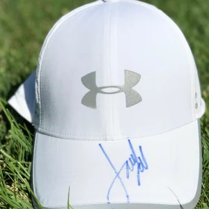 PSA/DNA Masters Champ JORDAN SPIETH Signed Autographed UNDER ARMOUR Hat AUGUSTA!