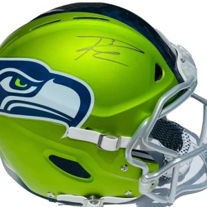 Seattle Seahawks #3 RUSSELL WILSON Autographed ON FIELD Vicis Helmet RUSS HOLO