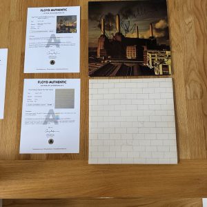 Wright Waters Gilmour Mason Pink Floyd Signed Full Set Wall Animals Albums BAS