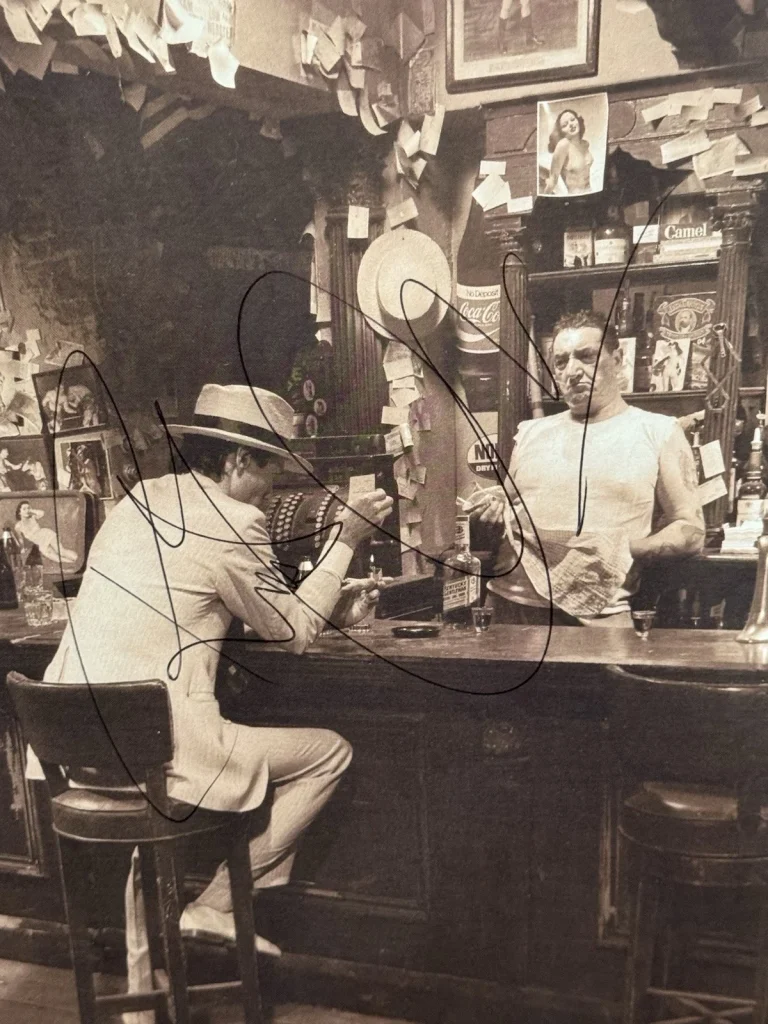 Led Zeppelin In Through The Out Door Album Signed By Robert Plant Beckett LOA