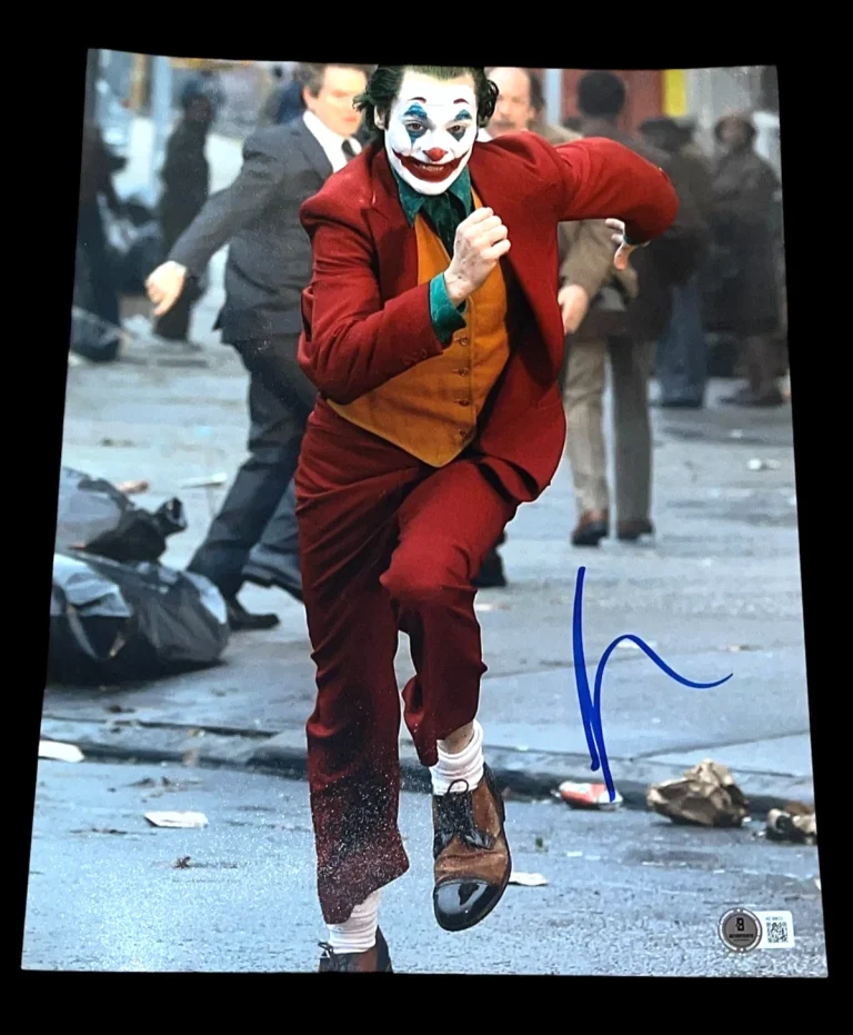 JOAQUIN PHOENIX SIGNED AUTOGRAPH 11x14 PHOTO THE JOKER BECKETT BAS COA AUTO D