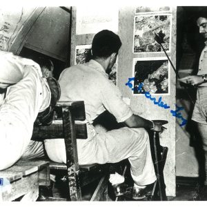 CHARLES LEVY SIGNED 5X7 PHOTO BOCKSCAR C-13 CREW PSA DNA AB12636 (D)