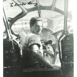 CHARLES LEVY SIGNED 5x7 PHOTO PSA DNA AB12620 (D) BOCKSCAR C-13 CREW MEMBER