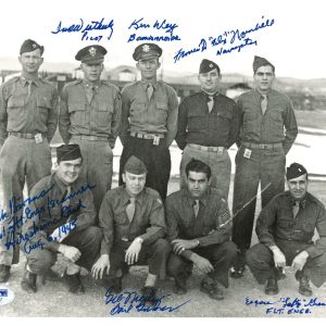 STRAIGHT FLUSH CREW C-11 MULTI SIGNED 8X10 PHOTO PSA DNA AB12787 (D) X6 MEMBERS