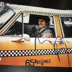 ROBERT DENIRO SIGNED AUTOGRAPH 8x10 PHOTO TAXI DRIVER IN PERSON BECKETT BAS AUTO