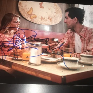 ROBERT DENIRO JODIE FOSTER SIGNED AUTOGRAPH 11x14 PHOTO TAXI DRIVER BECKETT