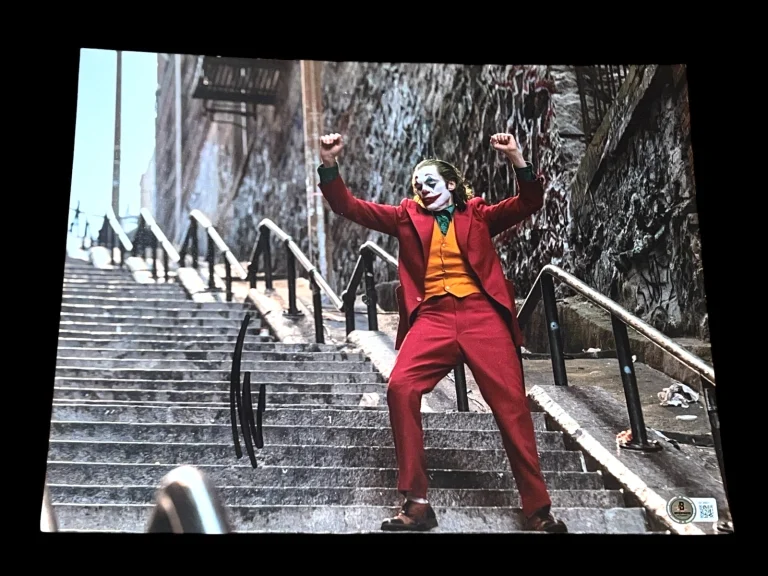 JOAQUIN PHOENIX SIGNED AUTOGRAPH 11x14 PHOTO THE JOKER BECKETT BAS COA AUTO E