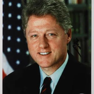 Bill Clinton 42nd President JSA Autograph Signed Photo COA 8 x 10
