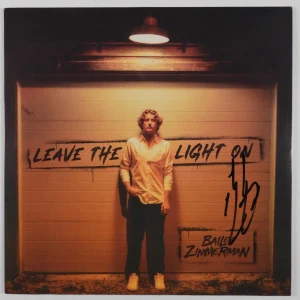Bailey Zimmerman JSA Signed Autograph Record Album Vinyl Leave The Light On