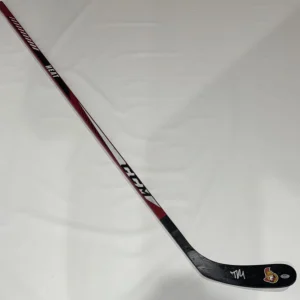BRADY TKACHUK SIGNED FULL SIZE HOCKEY STICK OTTAWA SENATORS AUTOGRAPHED PSA COA