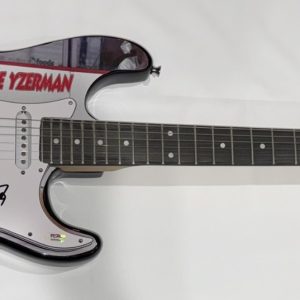 STEVE YZERMAN SIGNED CUSTOM DETROIT RED WINGS ELECTRIC GUITAR PSA COA