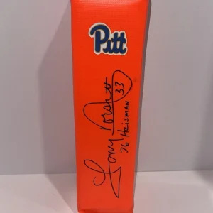 TONY DORSETT SIGNED TOUCHDOWN PYLON PITT PANTHERS PITTSBURGH