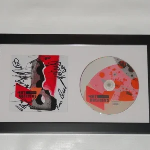 THE BREEDERS SIGNED FRAMED "ALL NERVE" CD KIM DEAL ALL 4 PROOF
