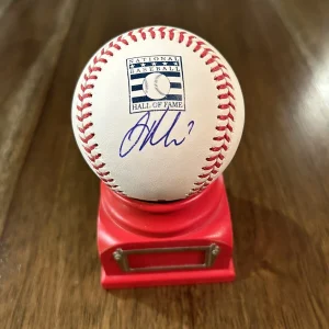 ‘Joe Mauer’ Signed Hall Of Fame Baseball Beckett BSA RARE Minnesota Twins HOF