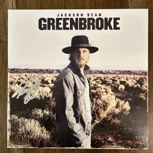 ‘Jackson Dean’ Signed Vinyl Album ‘Greenbroke’ Country Singer Beckett Certified