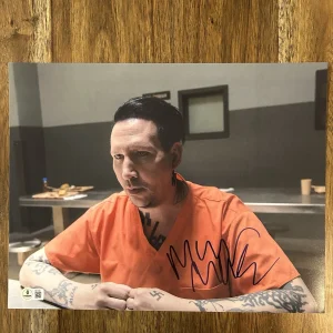 ‘Marilyn Manson’ Signed 11x14 Photo ‘Sons Of Anarchy’ Beckett Certified RARE