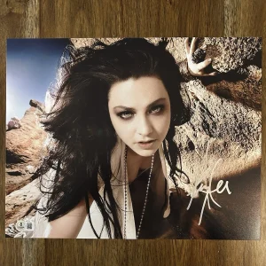 Amy Lee ‘Evanescence’ Band Lead Singer Signed Sexy 11x14 Photo Beckett