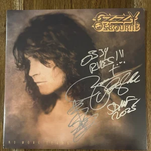 Zakk Wylde ‘Ozzy Osbourne’ Guitarist Signed ‘No More Tears’ Vinyl Album Beckett