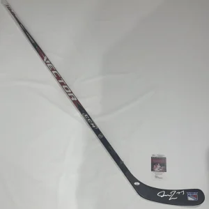 MATT REMPE SIGNED FULL-SIZE HOCKEY STICK NEW YORK RANGERS JSA COA