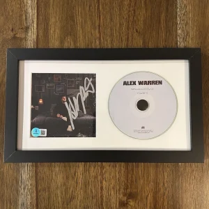 Alex Warren Signed ‘You’ll Be Alright, Kid’ Framed CD Beckett Autograph