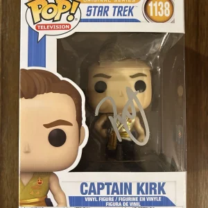 Paul Wesley ‘Star Trek’ Signed Funko Pop ‘Captain Kirk’ Beckett Certified
