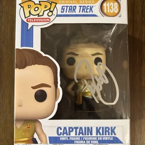 Paul Wesley ‘Star Trek’ Signed Funko Pop ‘Captain Kirk’ Beckett Certified