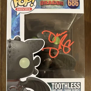 Dean Deblois ‘How To Train Your Dragon’ Director Signed Funko Toothless Beckett