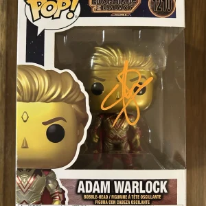 Will Poulter ‘Guardians Of The Galaxy’ Signed ‘Adam Warlock’ Funko Pop Beckett