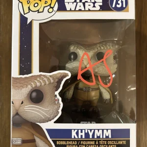 Alia Shawkat ‘Star Wars: Skeleton Crew’ Signed Funko Pop ‘Kh’ymm’ Beckett