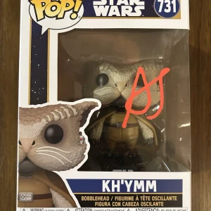 Alia Shawkat ‘Star Wars: Skeleton Crew’ Signed Funko Pop ‘Kh’ymm’ Beckett