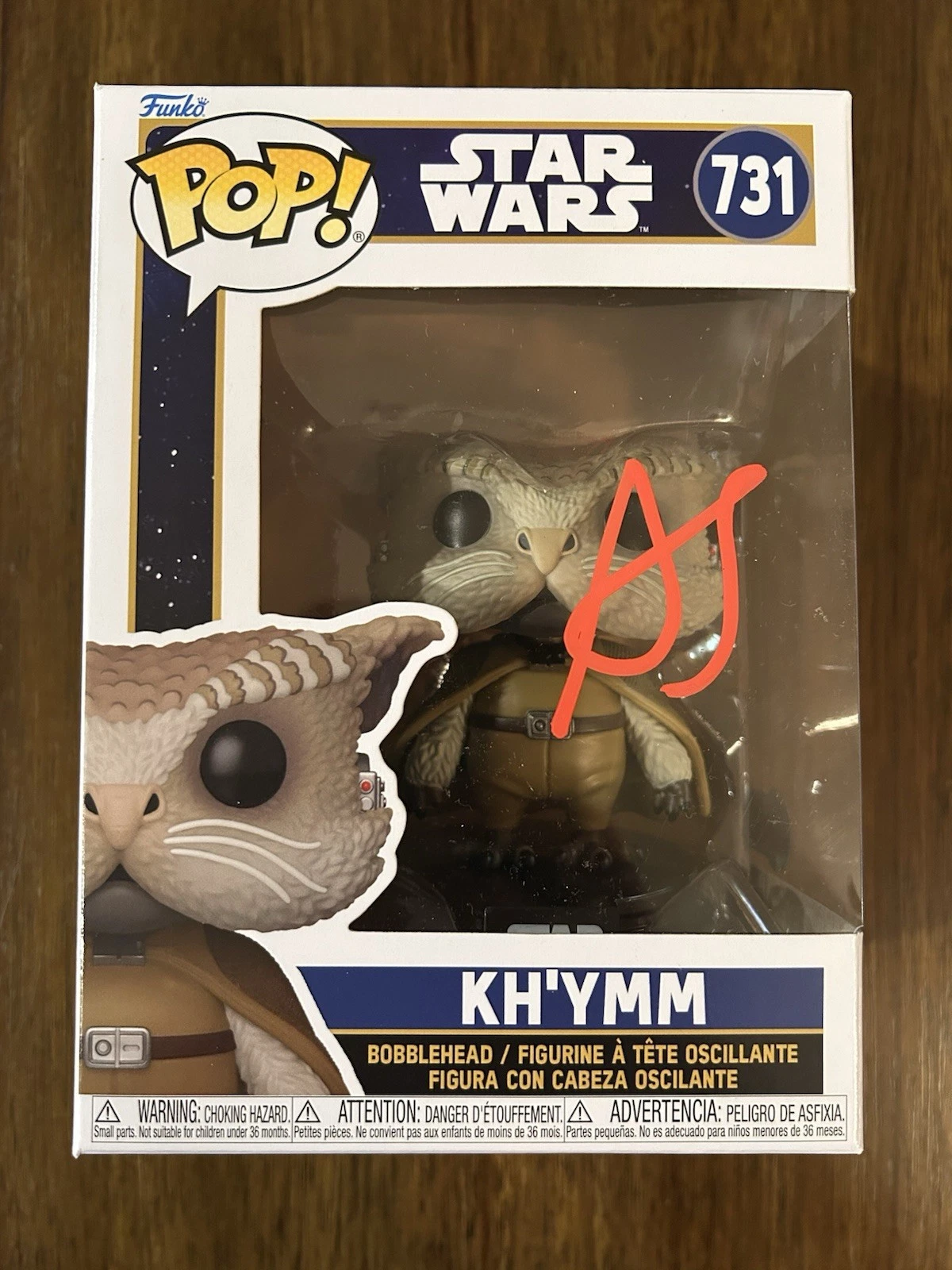 Pop! Star Wars 731 Kh'Ymm – Figurine Vinyl Exclusive Pour Collectionneurs – La Saga Star Wars En Version Funko Pop