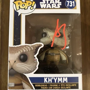 Alia Shawkat ‘Star Wars: Skeleton Crew’ Signed Funko Pop ‘Kh’ymm’ Beckett