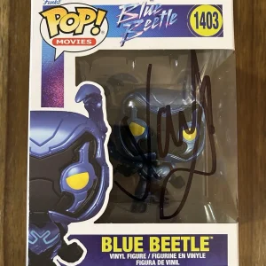Xolo Mariduena ‘Blue Beetle’ Signed ‘Jaime Reyes’ Funko Pop Beckett