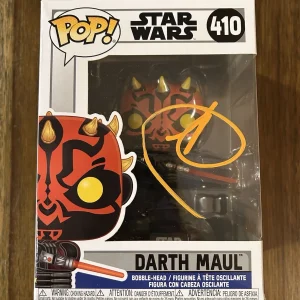 Ray Park ‘Star Wars’ Signed Funko Pop ‘Darth Maul’ Beckett Autograph