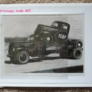 Aerosmith Band Vintage 1989 Pump Album Original Working Cover Artwork Photo G3